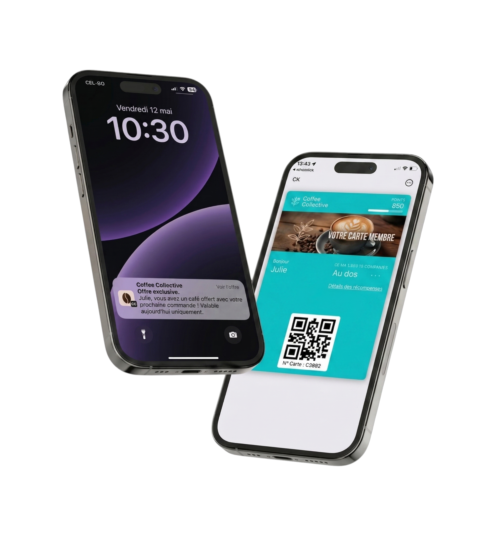 Smartphone fidélité Oskard